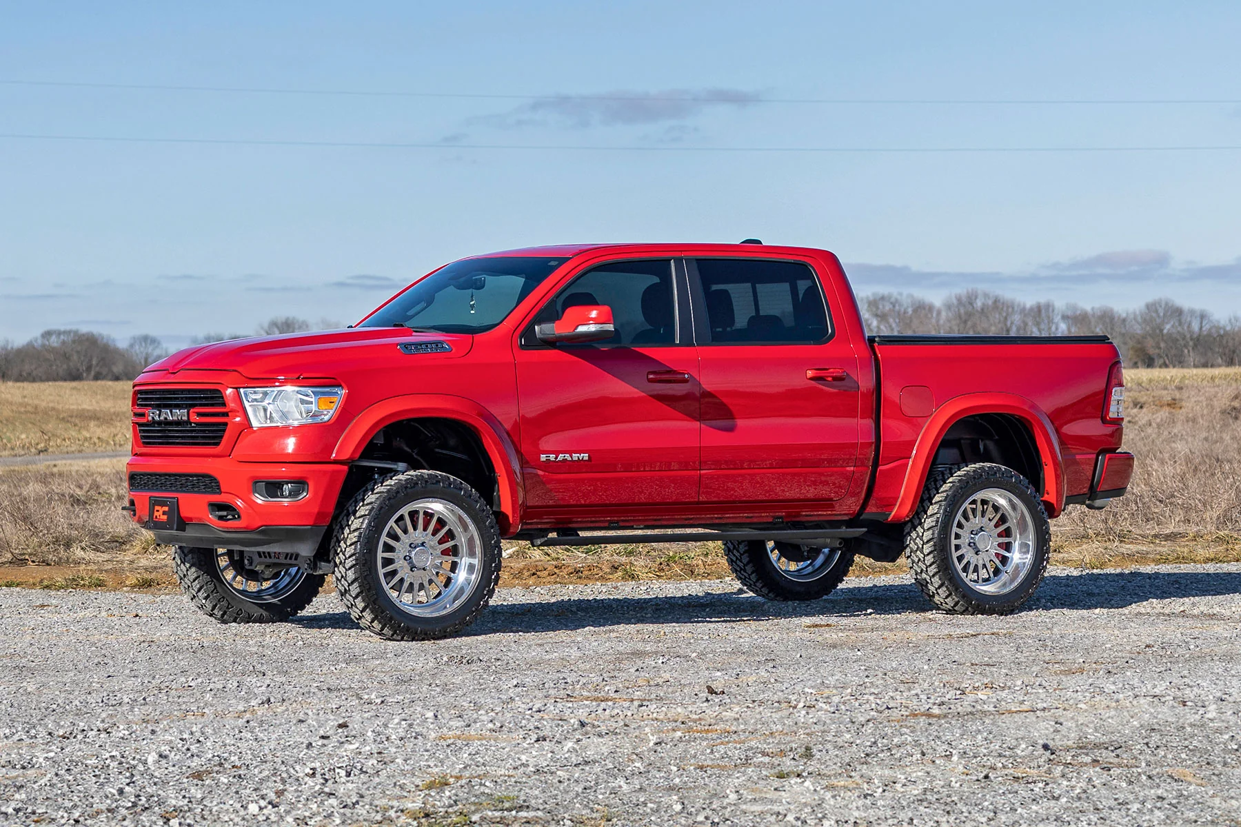 Rough Country Sport Fender Flares PXJ Diamond Black for Ram 1500 2019-2025 - Image 6
