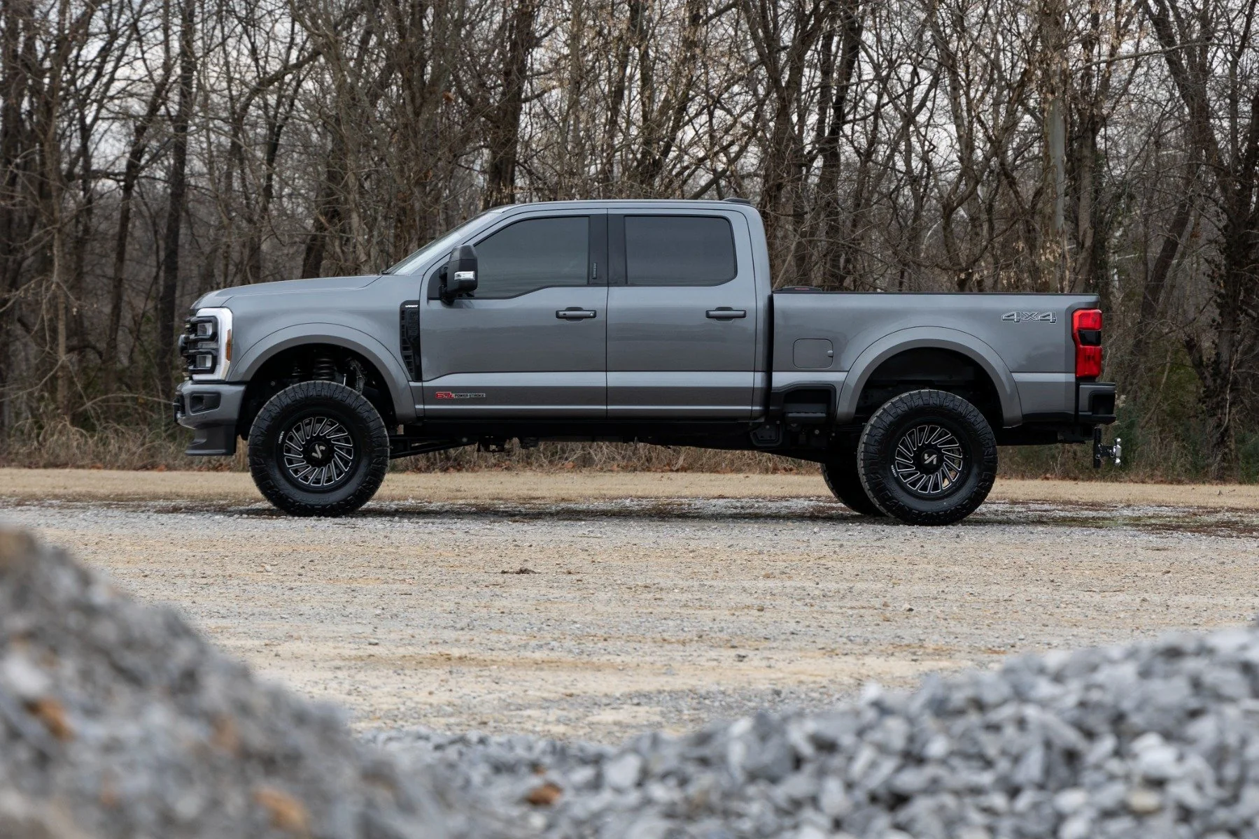 Rough Country Sport Flares D1 Stone Gray for Ford F250/350 Superduty 23-25 - Image 5