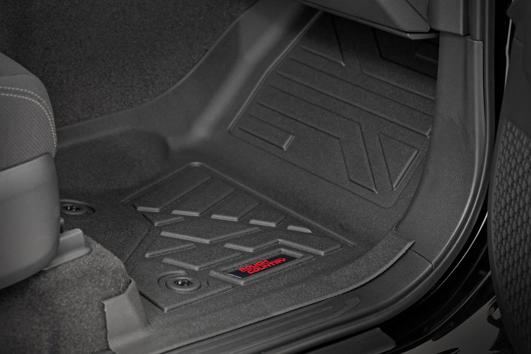 Rough Country Sure-Fit Floor Mats Front for Toyota 4Runner 2025 SM71323 - Image 3
