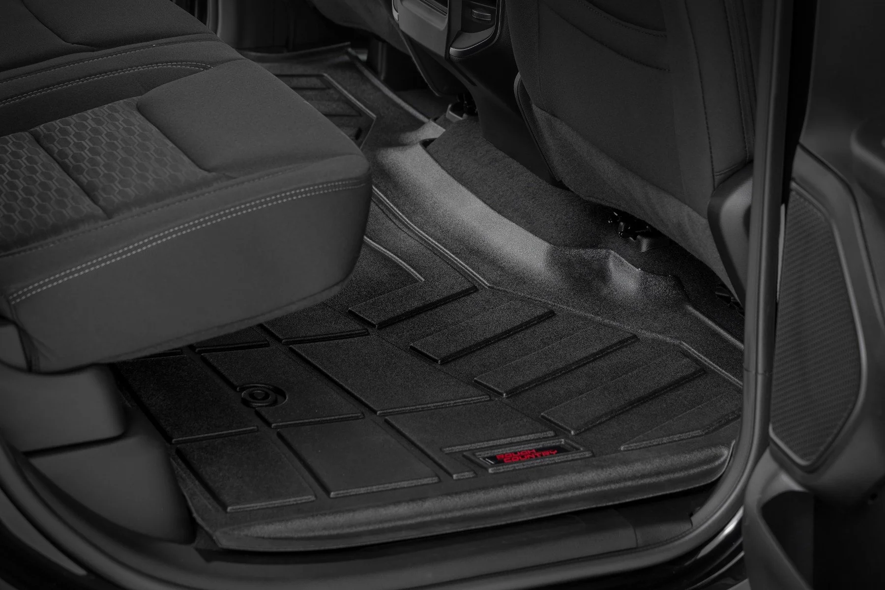 Rough Country Sure-Fit Floor Mats Front & Rear Crew for Ram 1500 2025 SM31630 - Image 4