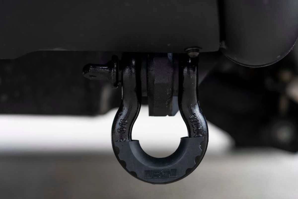 Tow Hook/Shackle Kit w/Bull Bar Support D-Rings 07-20 Tundra RS154 - Image 3