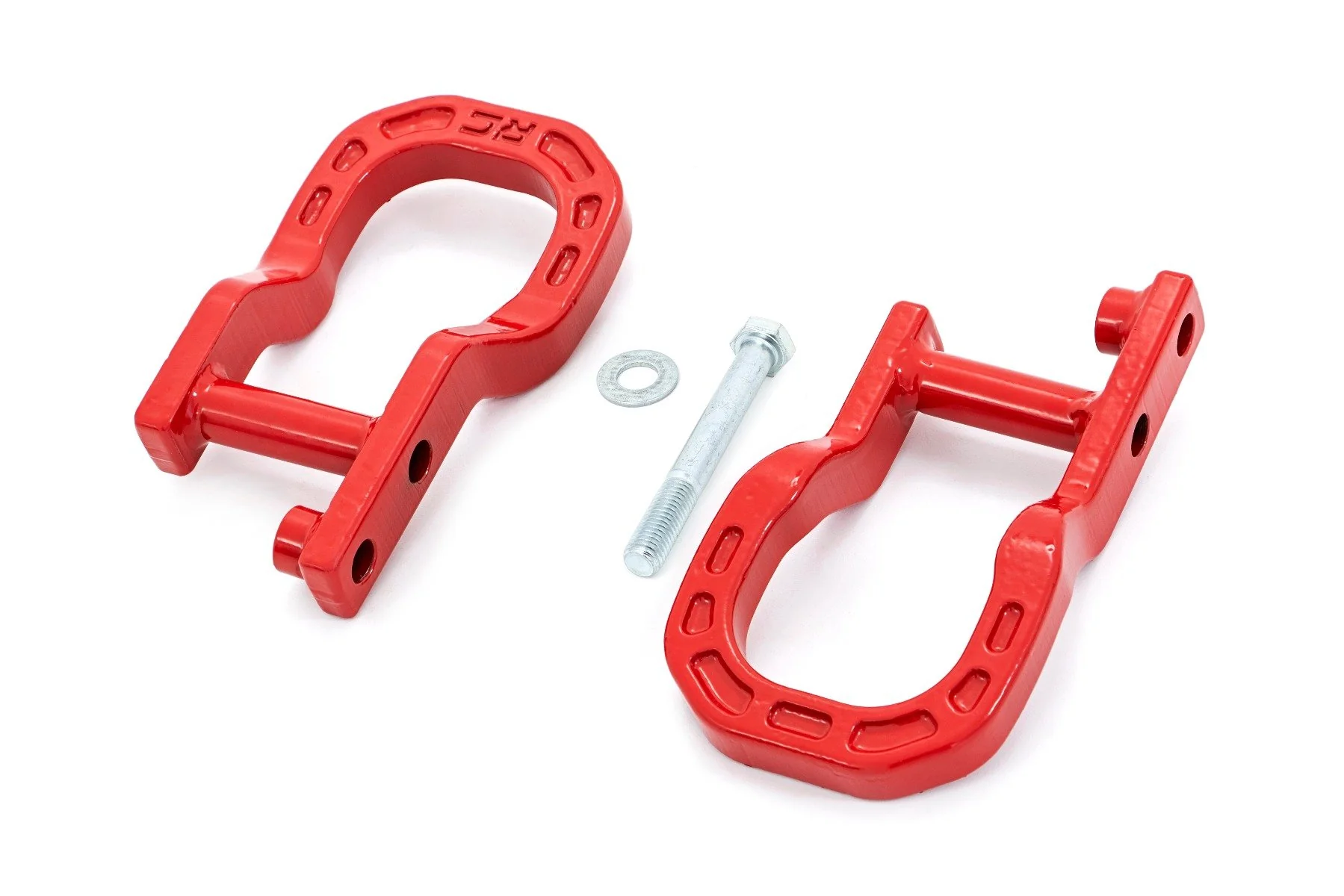 Tow Hooks Forged Red Chevy Silverado 1500 2WD/4WD 2014-2018 - RS134 - Image 2