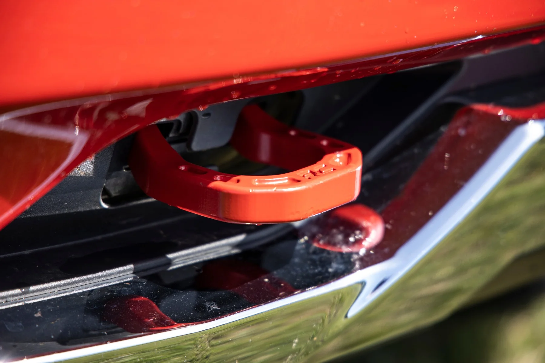 Tow Hooks Forged Red Chevy Silverado 1500 2WD/4WD 2014-2018 - RS134 - Image 6