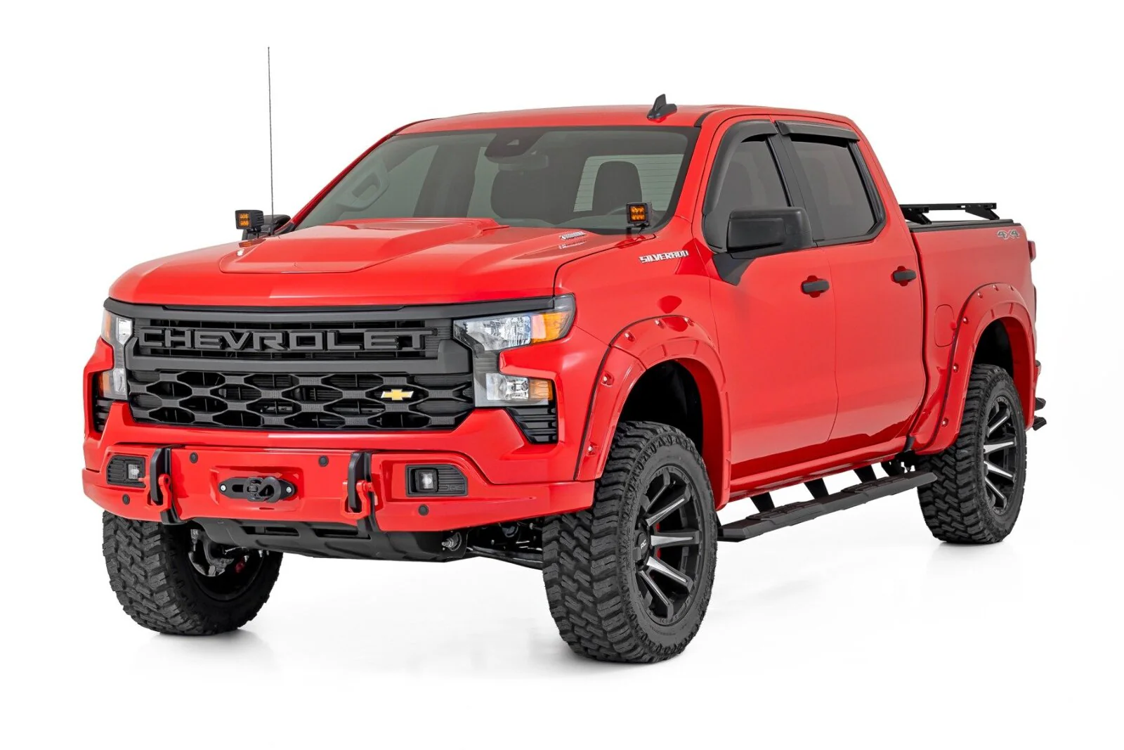 Rough Country TR2 Running Boards | Chevy/GMC 1500/2500HD/3500HD 19-26 25001 - Image 2