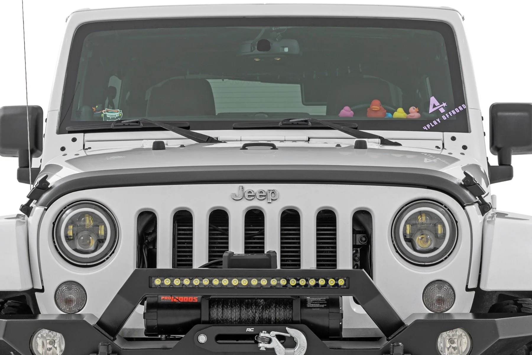 Trail Cladding Hood Protector Jeep Wrangler JK 07-18 TC105200 - Image 2
