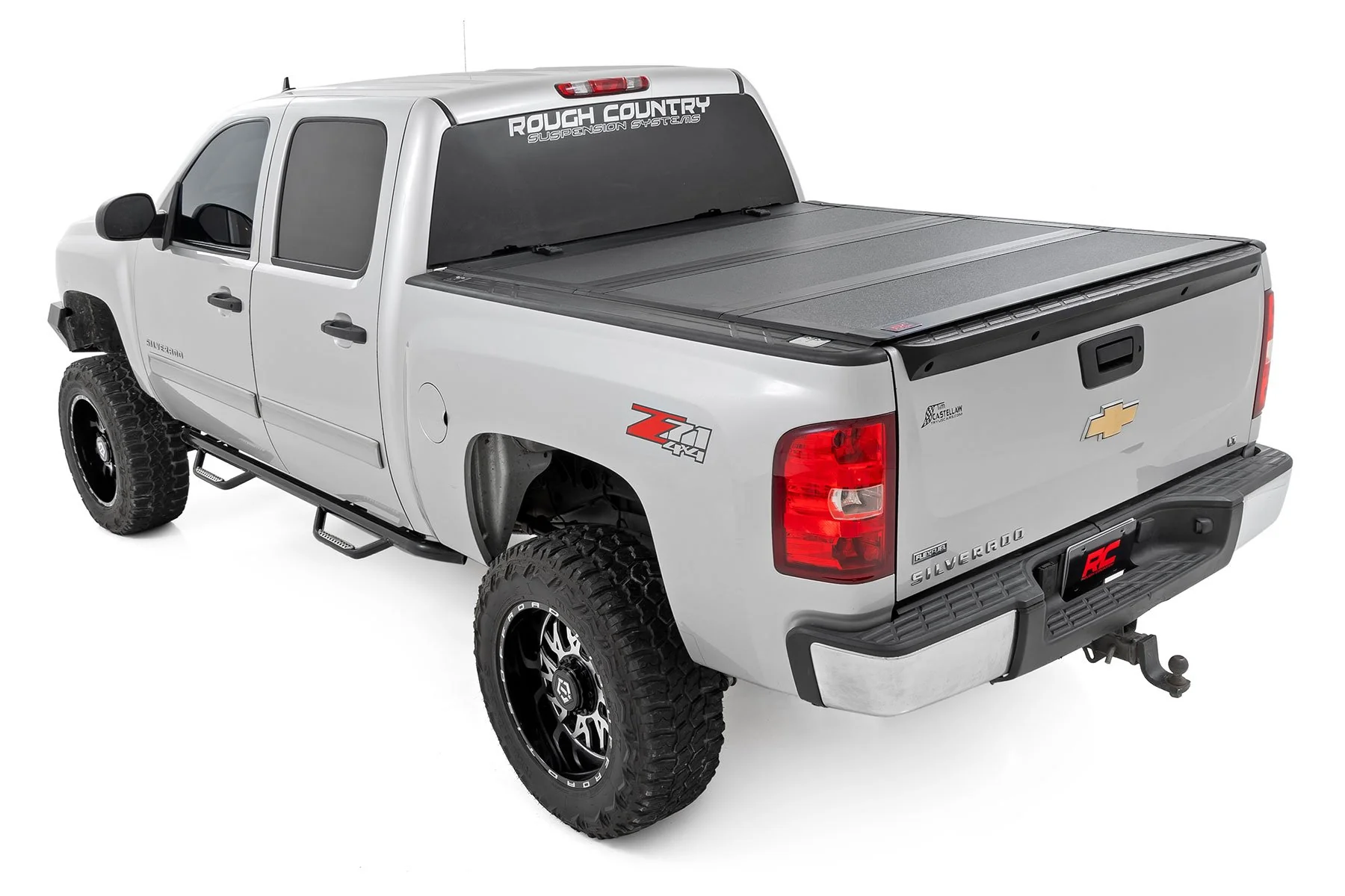 Tri-Fold Flip Bed Cover Tonneau 5'9" Bed Chevy/GMC 1500 07-13 - Image 5