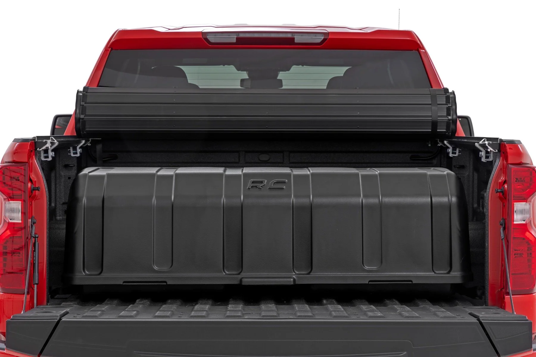Rough Country Truck Bed Cargo Storage Box | Lid & Box | Full Size 56" 10208 - Image 2