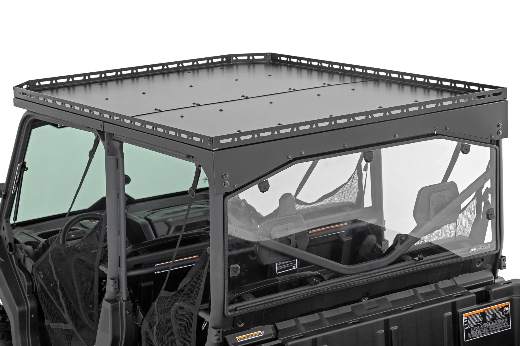 Rough Country UTV Deck Roof | 4-Door | Can-Am Defender MAX - Image 4