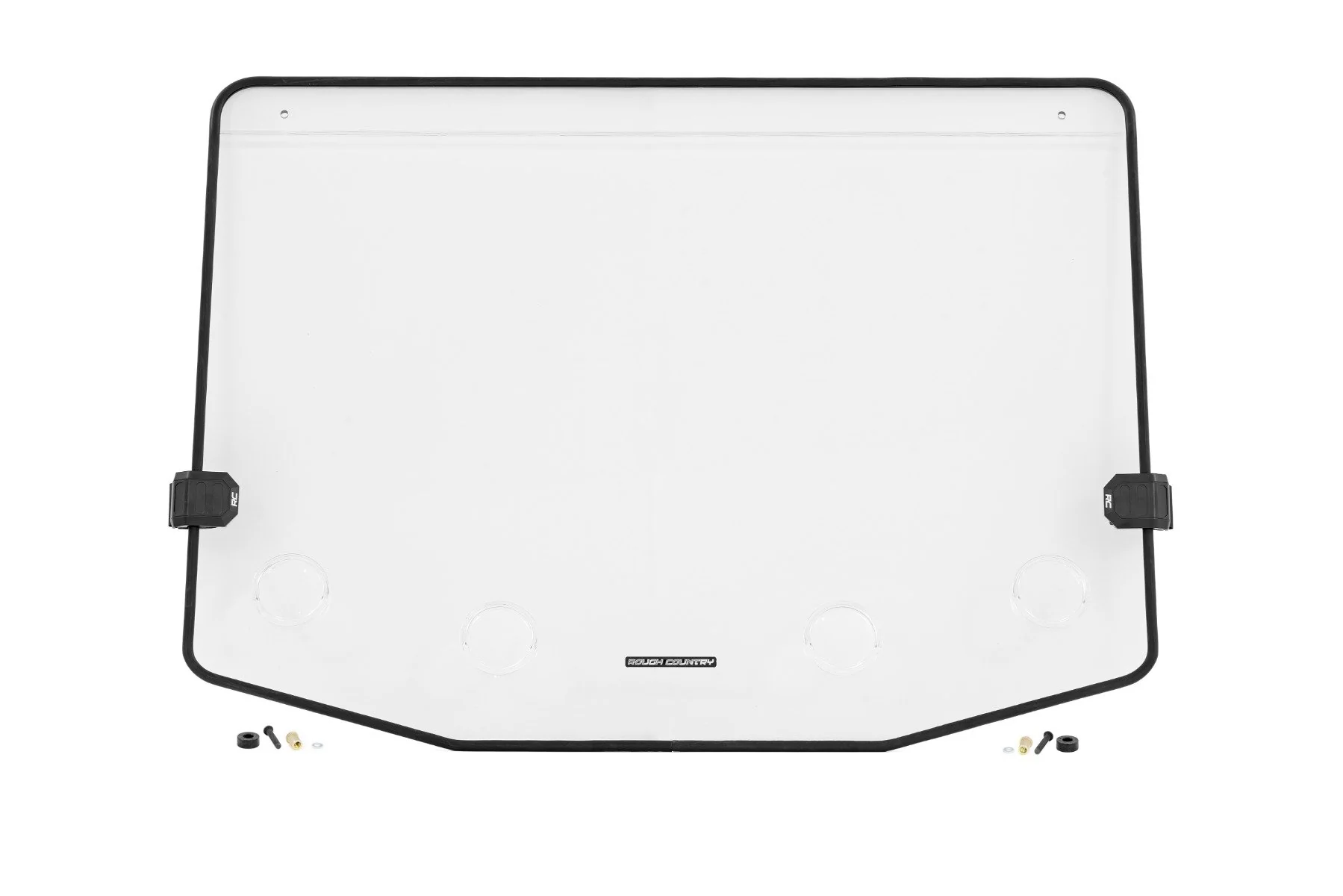 Rough Country Vented Full Windshield | Scratch Resistant |  Polaris RZR XP4 1000 - Image 4