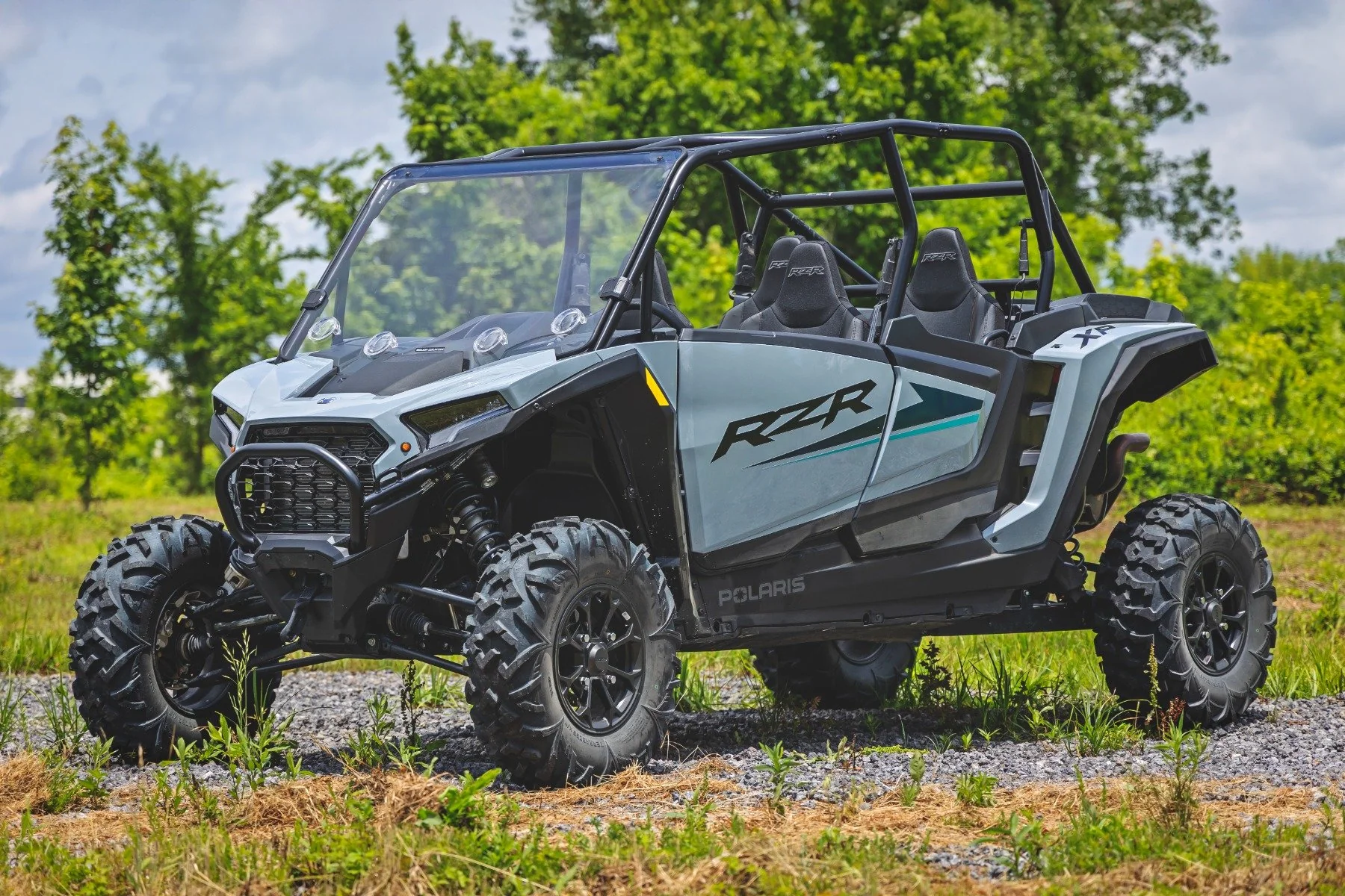 Rough Country Vented Full Windshield | Scratch Resistant |  Polaris RZR XP4 1000 - Image 6