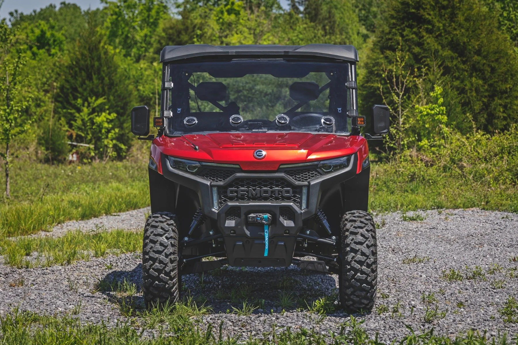 Rough Country Vented Full Windshield | Scratch Resistant | CFMOTO UFORCE U10 Pro - Image 6