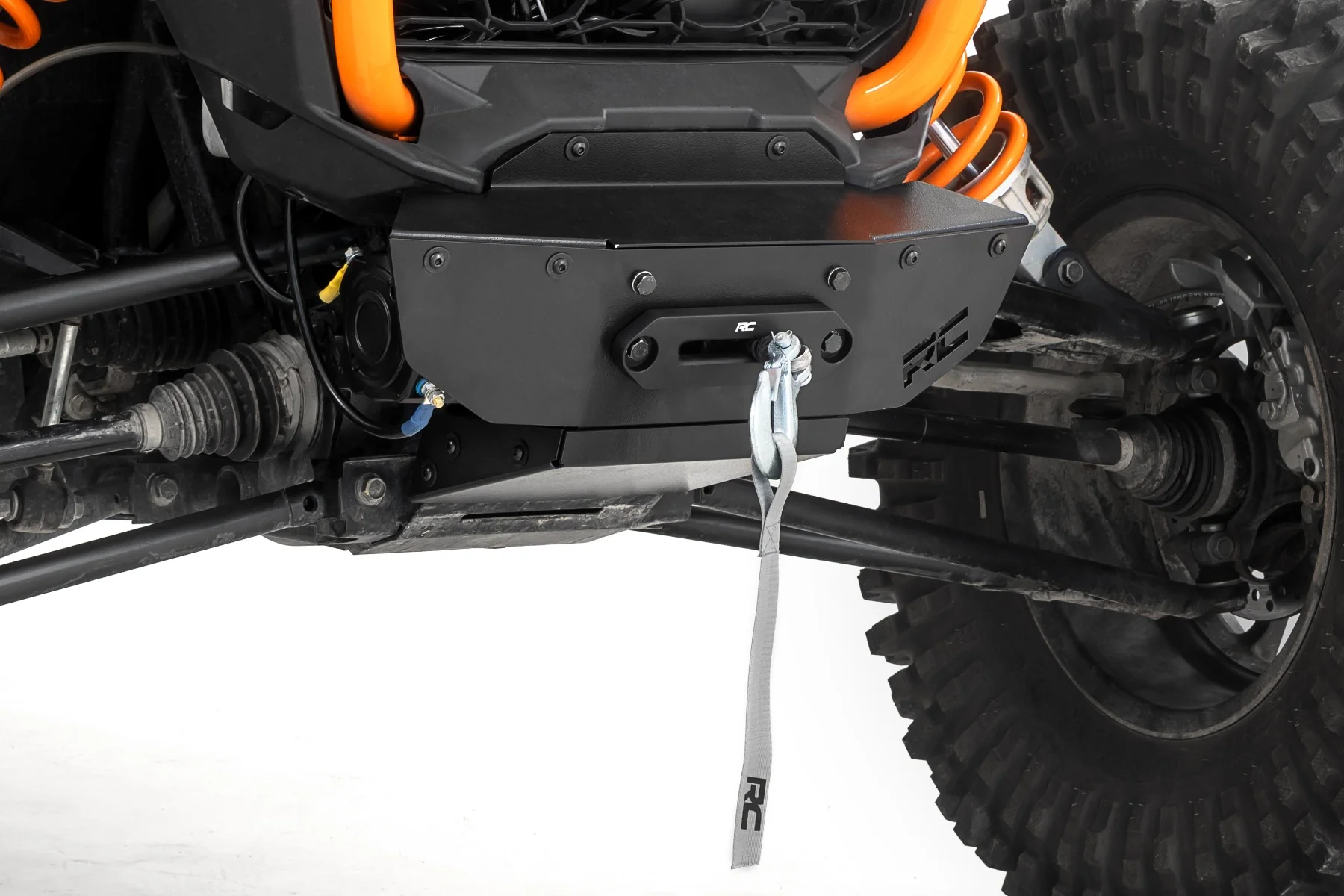 Rough Country Winch Mount | Front | RS4500S | Polaris RZR XP1000-4 (2024) 93205 - Image 2