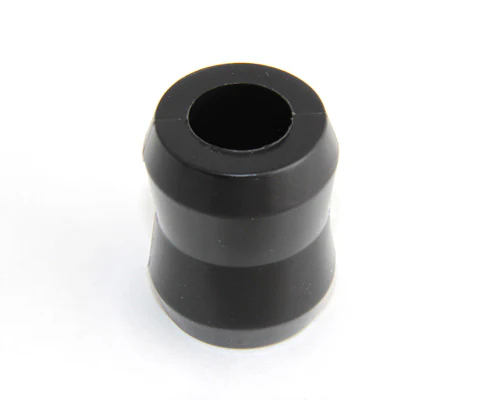 Small 5/8" Eyelet Shock Bushing, Urethane, Black, Hourglass Eye, .625 in.