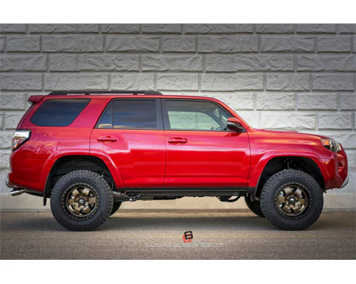 Toyota 4Runner Vated 3" Adjustable Coilovers 2003-2023 Sway Bar Relocation, Rear Bilstein Shocks, Diff Drop - Image 3