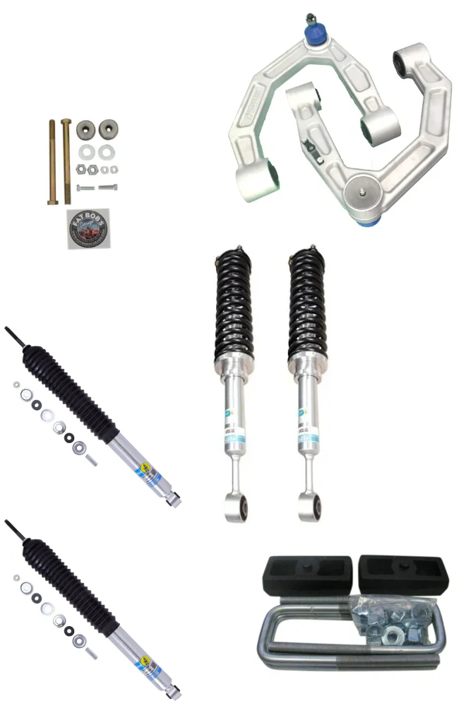 Toyota Tundra Vated 3" Adjustable Coilovers w/ Bilstein 5100"s & Upper Control Arms 2007-2021