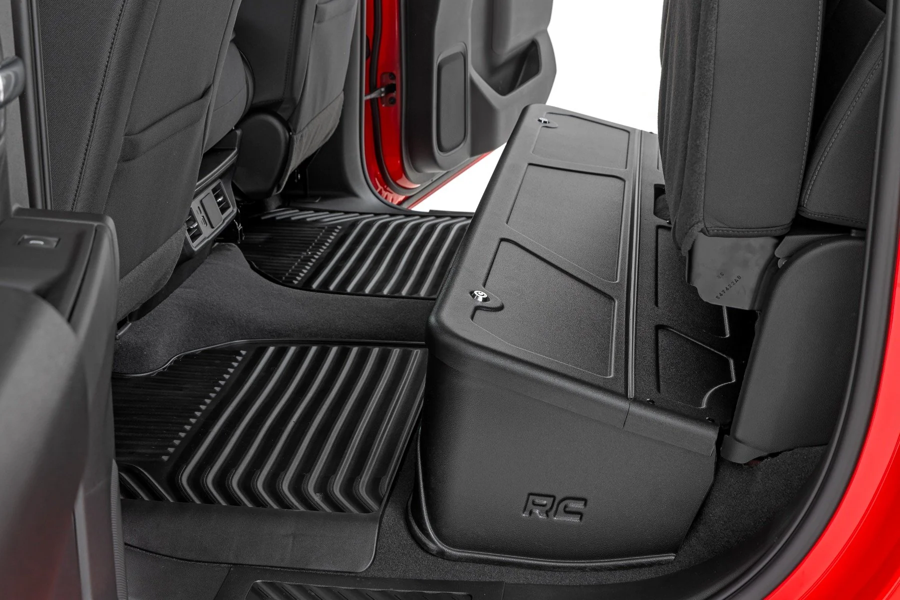 Rough Country Under Seat Storage w/ Locking Lid Crew Cab GM Pickup 19-25 RC09071 - Image 2